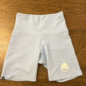 Rumble Boxing Onzie Biker Short Size XS in Light Blue